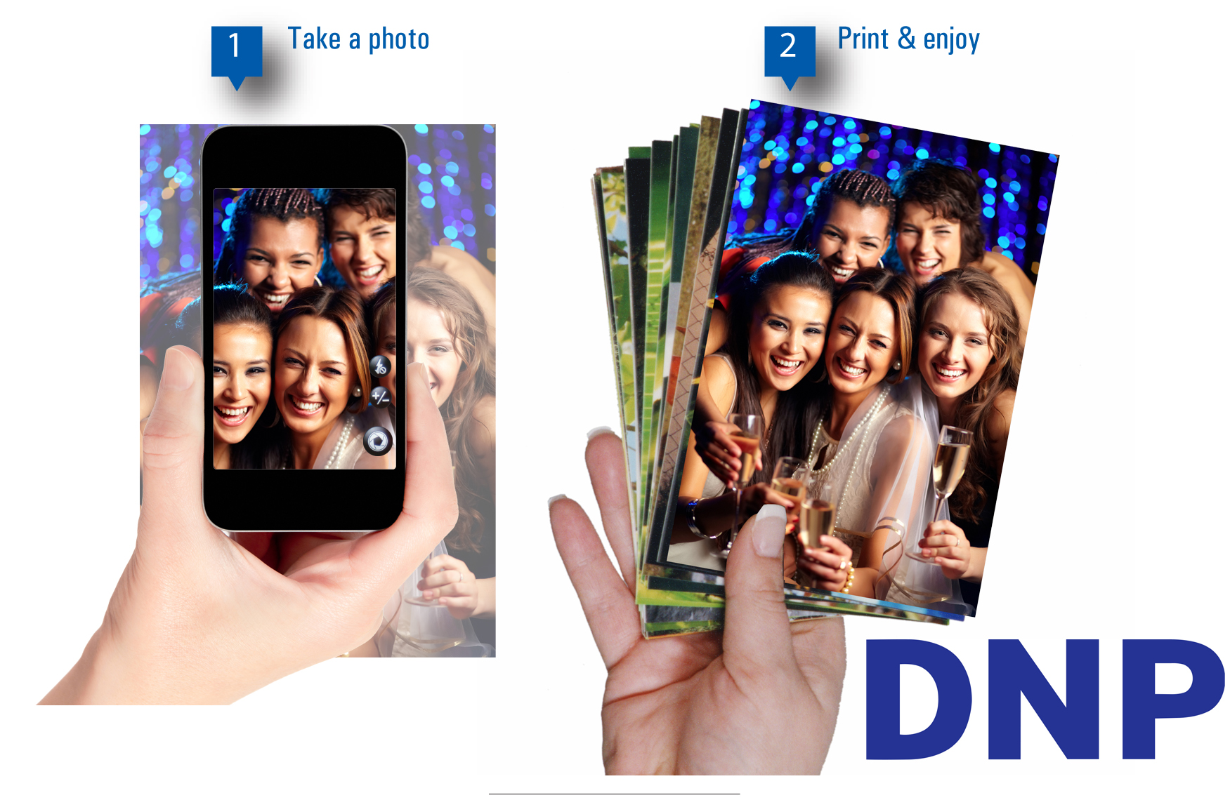 DNP Printers – Mobile Party Print – Print Photos Wirelessly